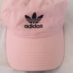 Pink adidas cap